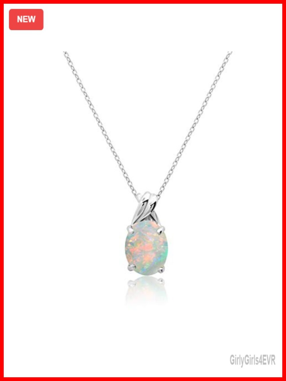 Solid 14k Gold Oval Gemstone Pendant Necklace Adjustable Cable Chain Women